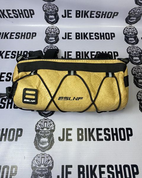 ESLNF handlebar and sling bag for bicycles with storage compartments.