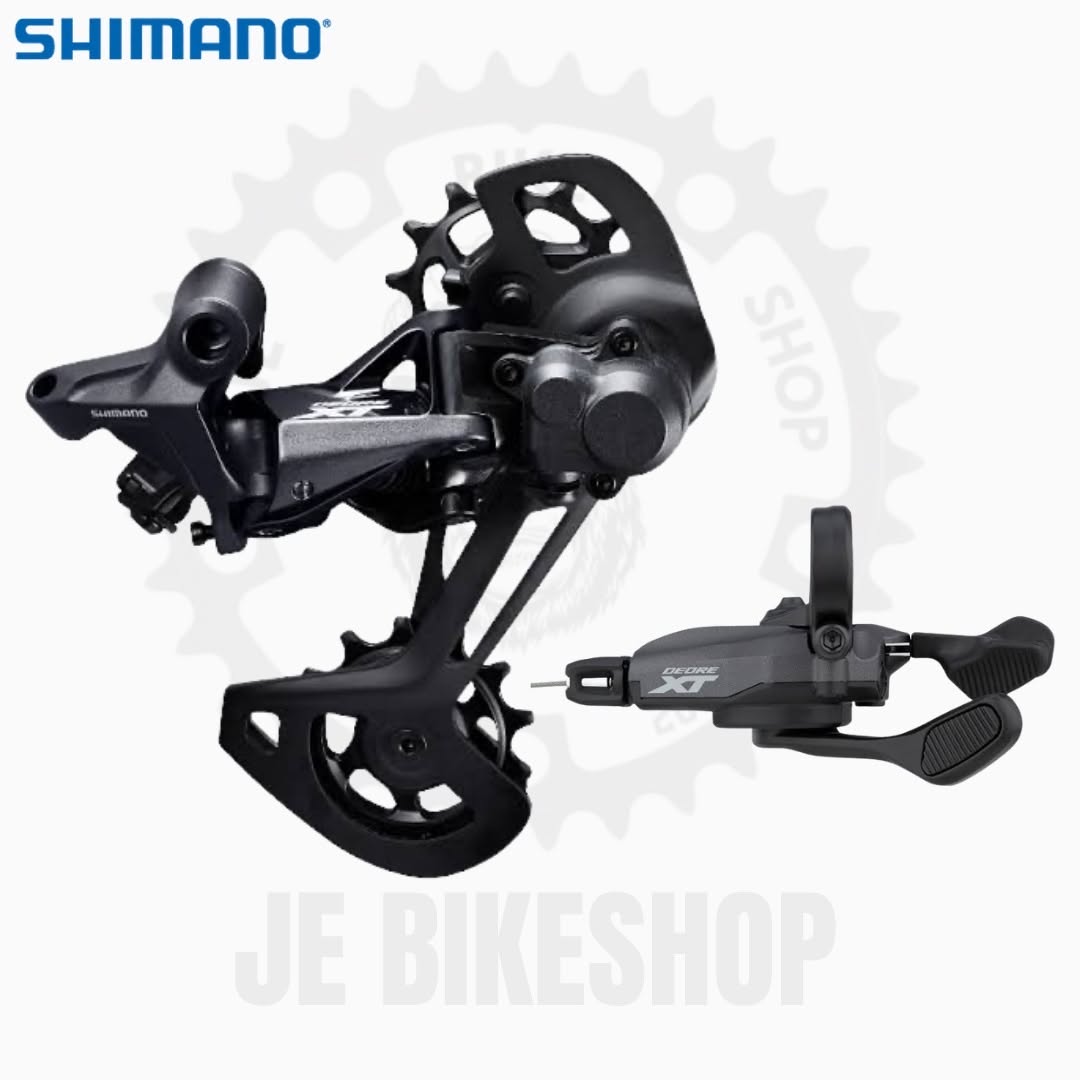 SHIMANO DEORE XT M8120 RD AND M8100 SF RD AND SHIFTER SET