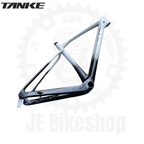 TANKE TK 5, 29ER FULL CARBON V1 THRU AXLE BOOST SIZE “MEDIUM” WHITE BLACK COLOR