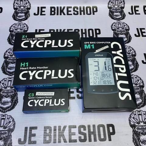 CYCPLUS M1 bike computer bundle with barfly mount