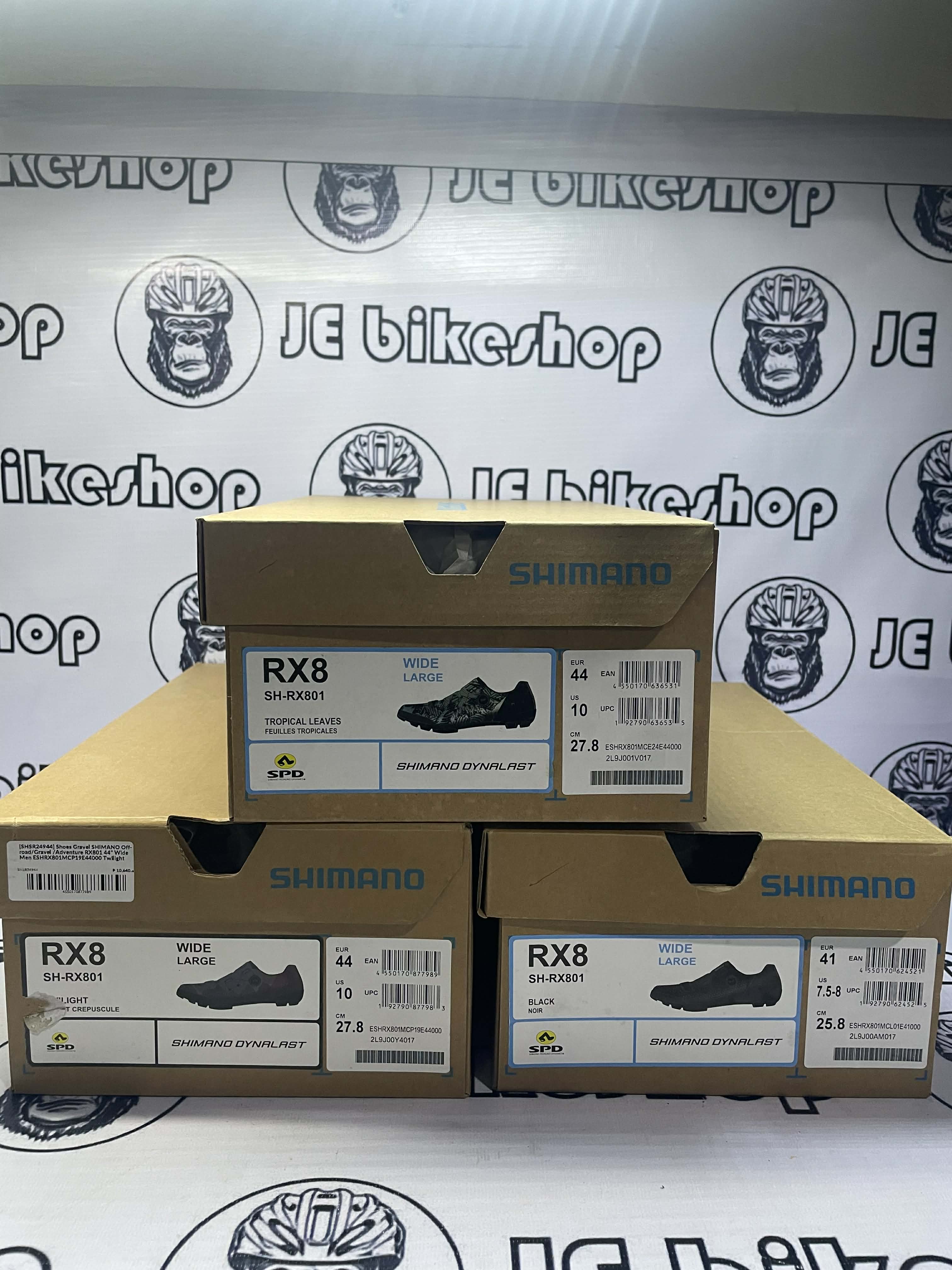 SHIMANO RX801 GRAVEL/MTB CARBON WIDE SHOES