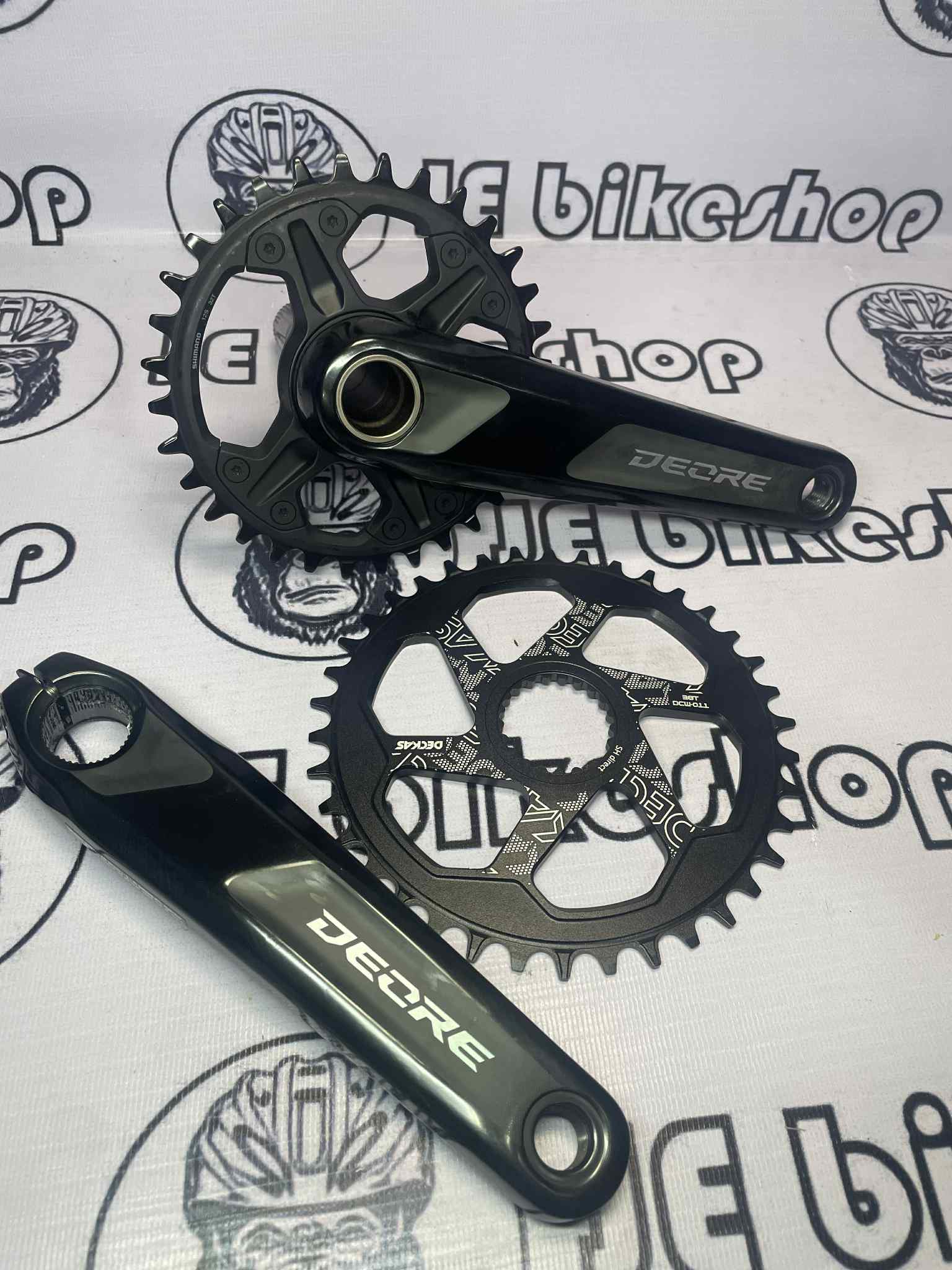 SHIMANO DEORE M6100 CRANKSET ( WITHOUT CRANK CUP )