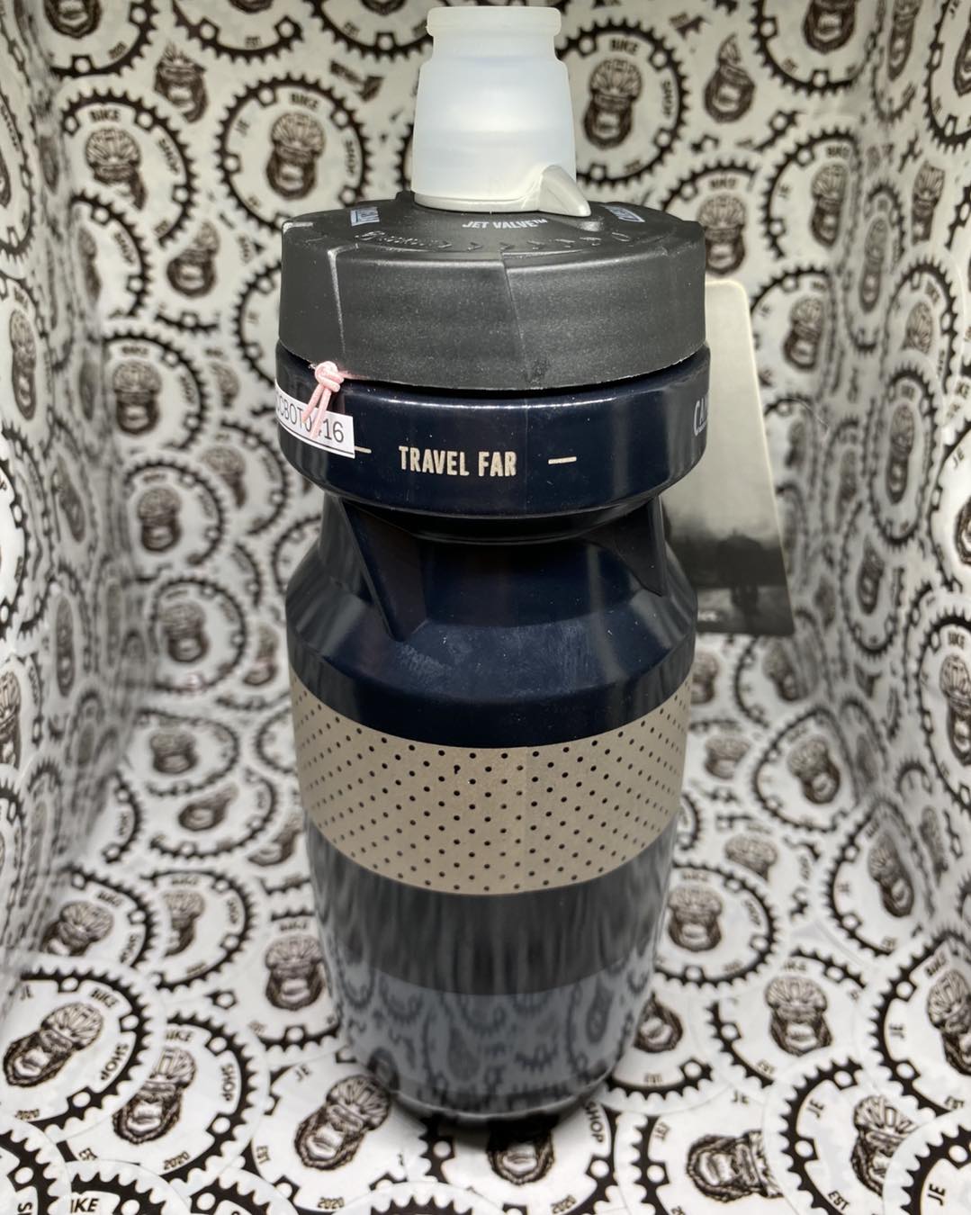 RAPHA x CamelBak EZ Squeeze water bottle for cycling, original edition.