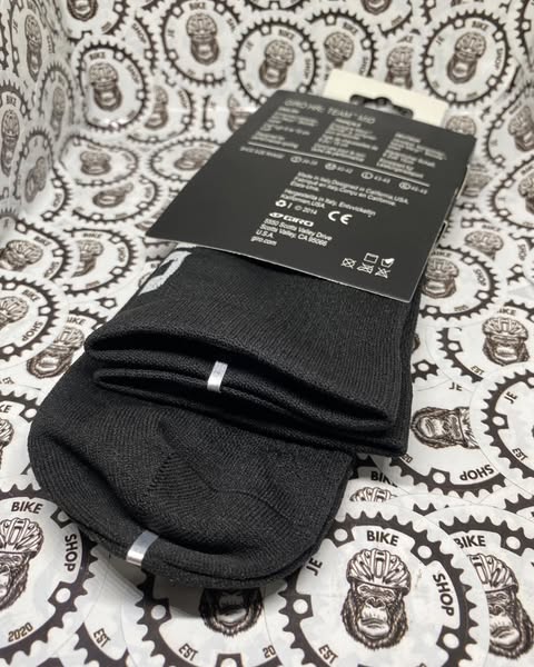 Lightweight cotton cycling socks, HRC Team Giro edition.