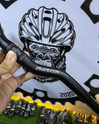 FMFXTR standard aluminum semi-riser handlebar for mountain bikes