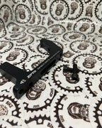 Durable ZTTO disc brake post mount adapter for bikes.