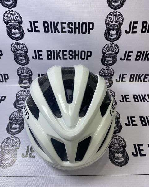 Lightweight Giro Aether helmet, medium, white color.