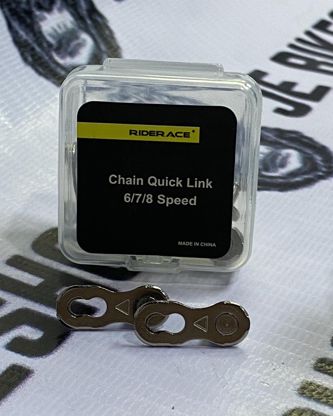 Durable reusable chain link for multi-speed bikes