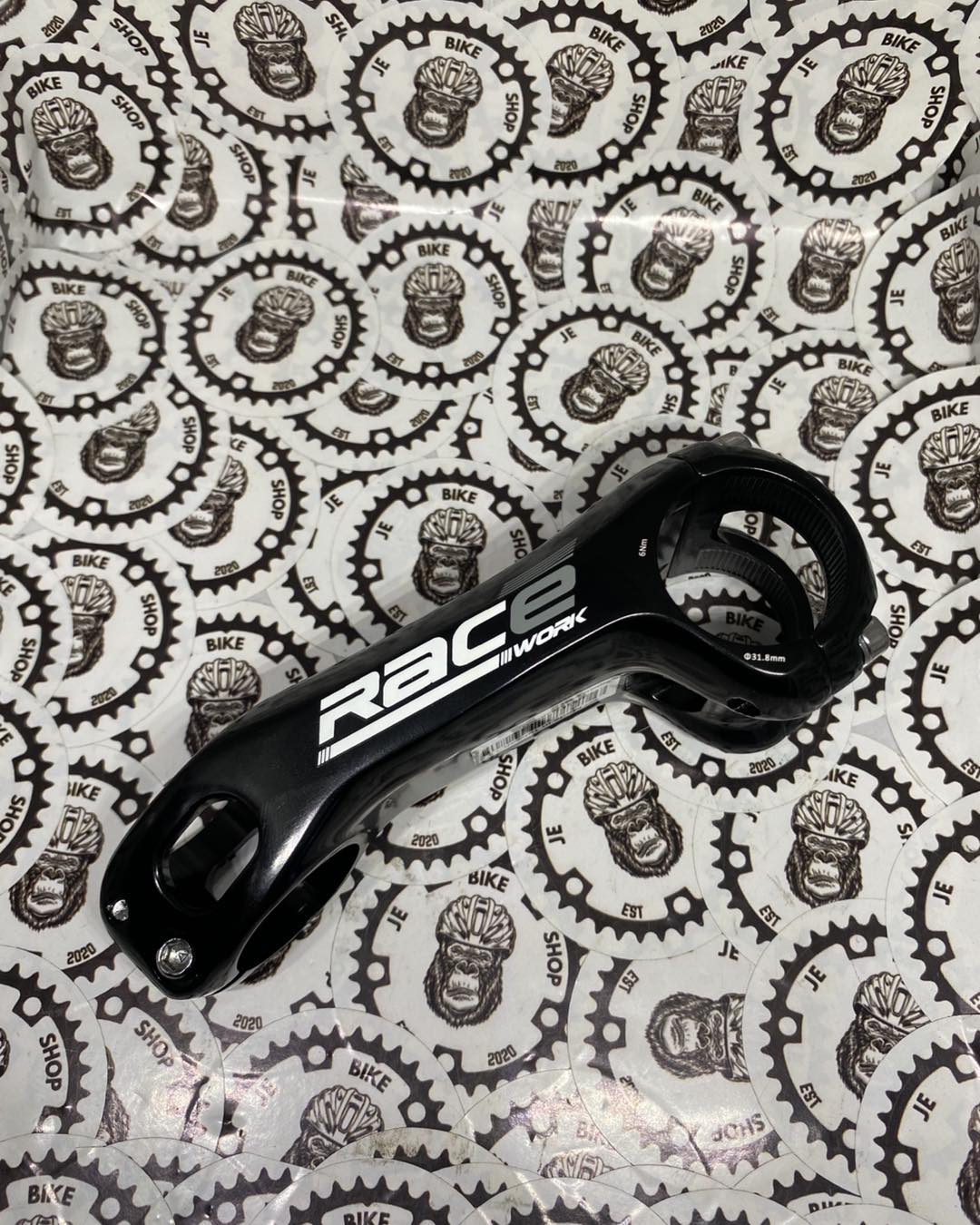 Racework lightweight -20° stem for aerodynamic position