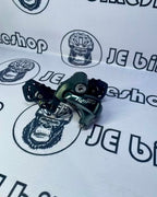 Shimano 4700 Tiagra GS rear derailleur with medium cage for road bikes.