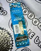 SHIMANO DEORE M5120 10-11 RD AND M5100 SHIFTER WITH SHIMANO 10-11 S CHAIN AND ULTRA LIGHT SUNSHINE 11-42T  COGS