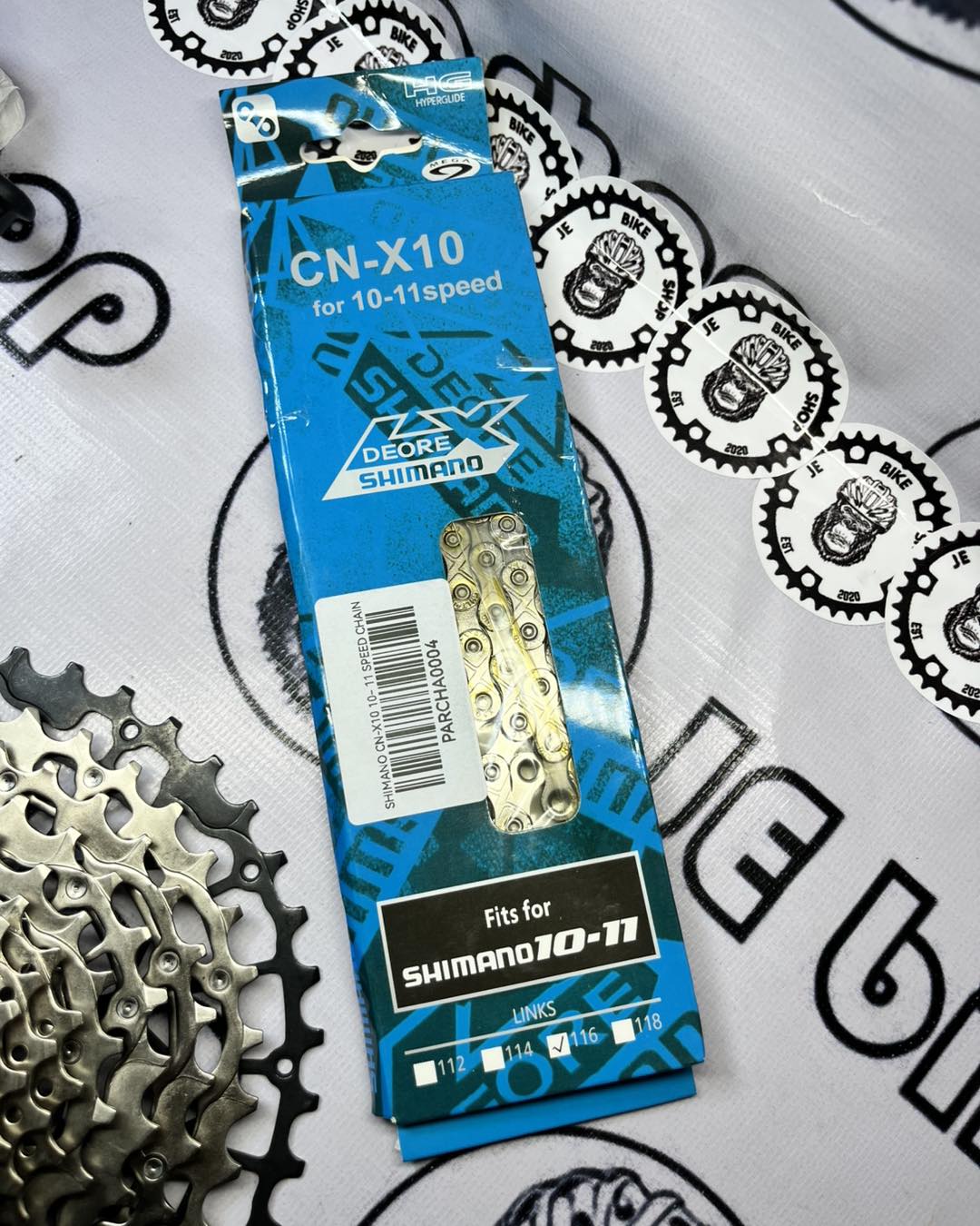 SHIMANO DEORE M5120 10-11 RD AND M5100 SHIFTER WITH SHIMANO 10-11 S CHAIN AND ULTRA LIGHT SUNSHINE 11-42T  COGS