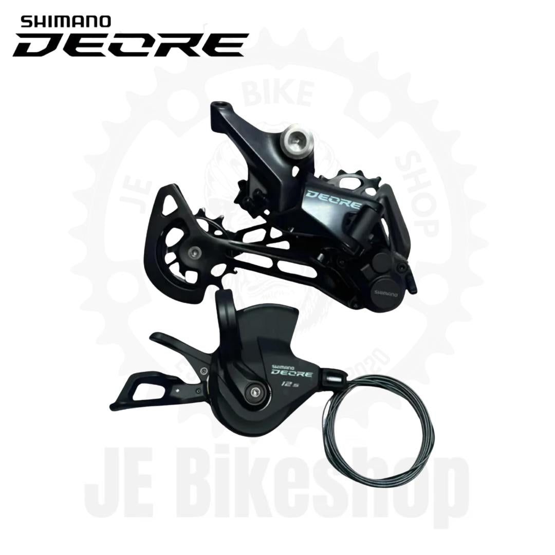SHIMANO M6100 DEORE 12S REAR DERAILLEUR AND WINDOWED SHIFTER