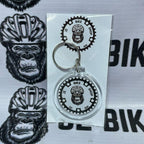 JE Bikeshop key chain for cycling enthusiasts