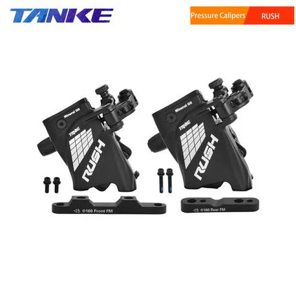 TANKE RUSH BLACK FRONT CABLE ACTUATED HYDRAULIC DISC BRAKE CALIPER