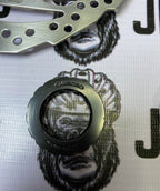 High-performance Shimano Center Lock RT10 rotor for MTB and road bikes.