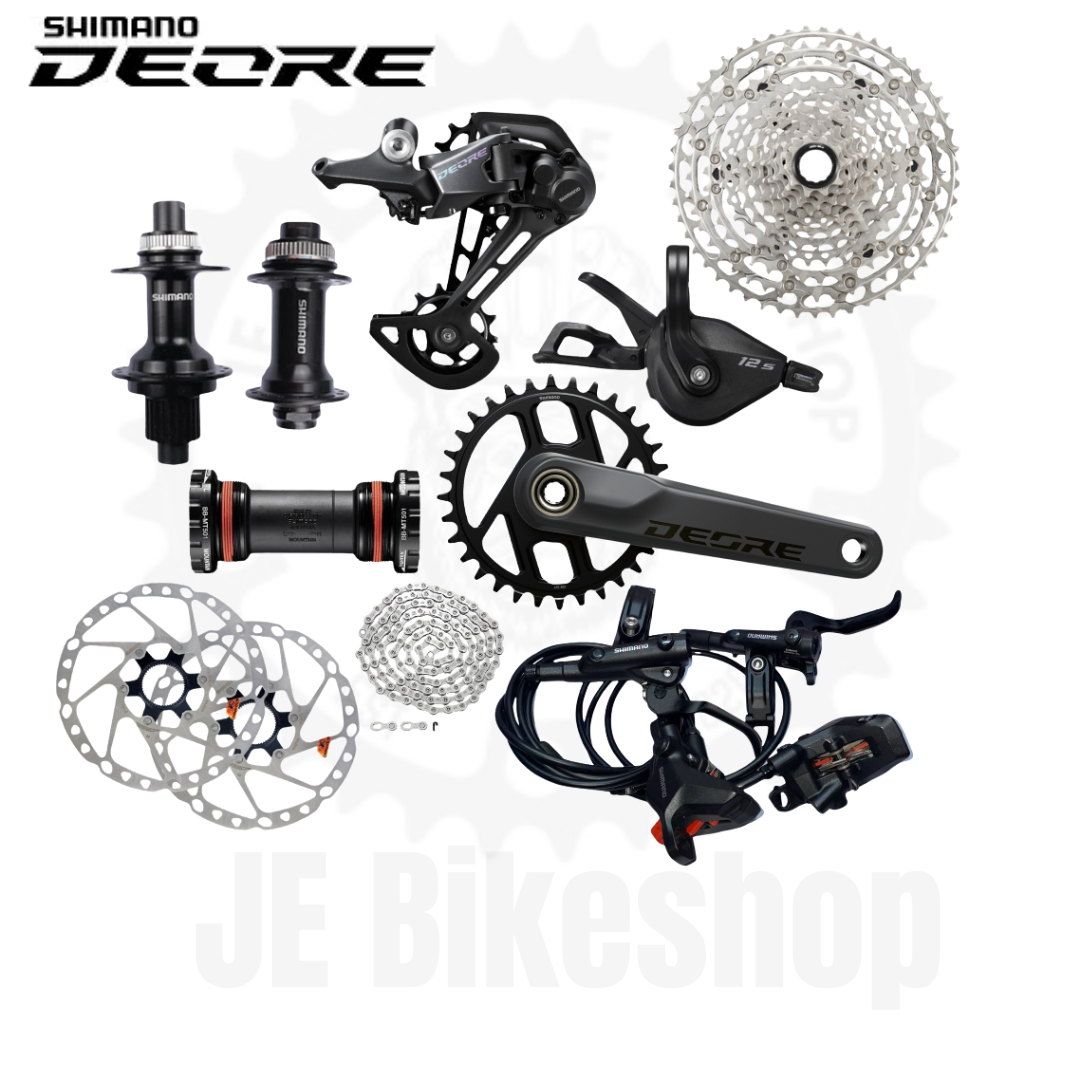 SHIMANO M6100 GROUPSET WITH M6200 CRANK SET