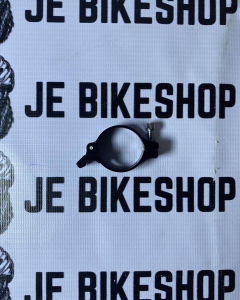 Bicycle braze-on adapter for front derailleur, compatible with 34.9 and 31.8mm