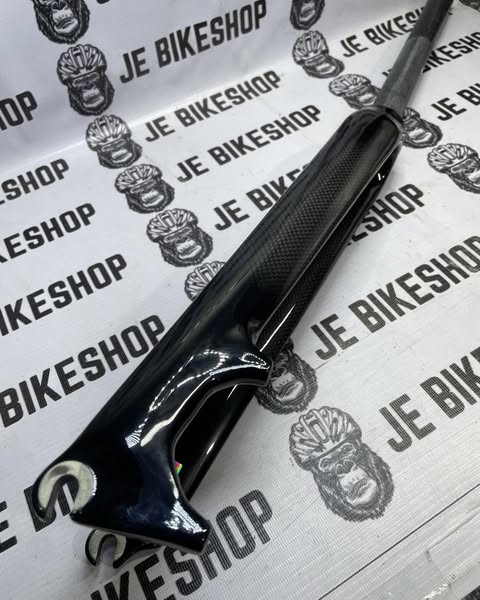 High-performance full carbon 700C fork for disc brakes.