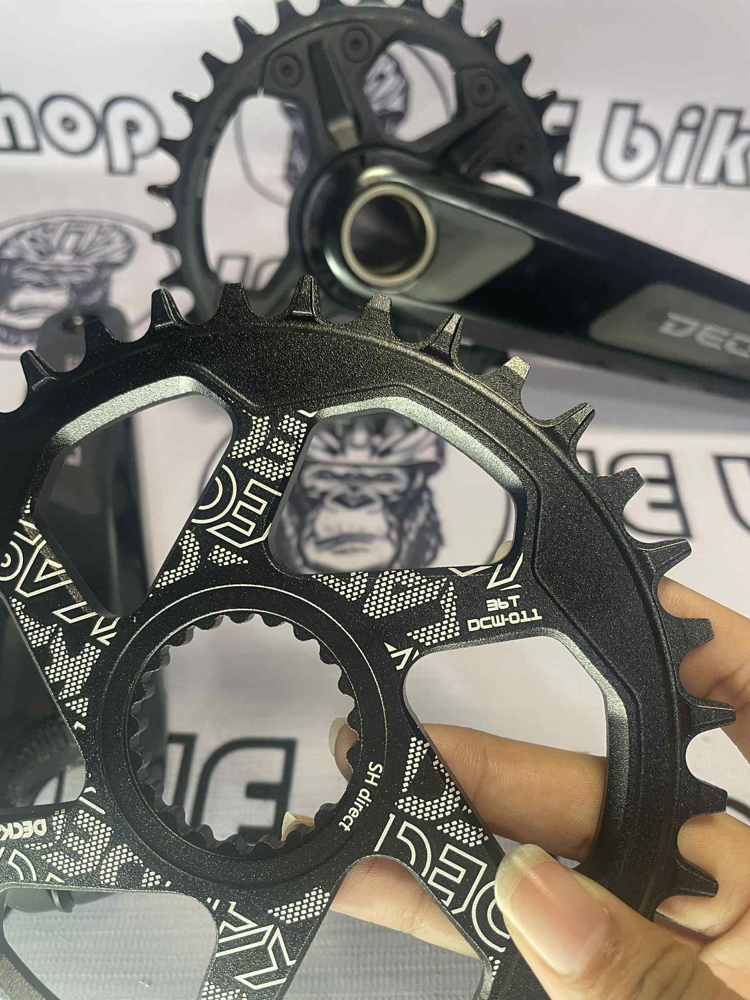 SHIMANO DEORE M6100 CRANKSET ( WITHOUT CRANK CUP )