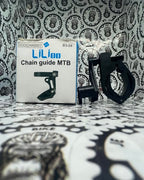 MTB clamp type chain guide for secure chain stability.