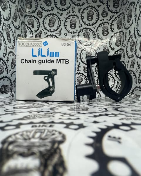 MTB clamp type chain guide for secure chain stability.
