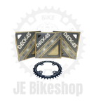 DECKAS 36 T ROUND BLACK FOR SHIMANO  94 + 96 BCD SYMETRICAL 4 HOLES
