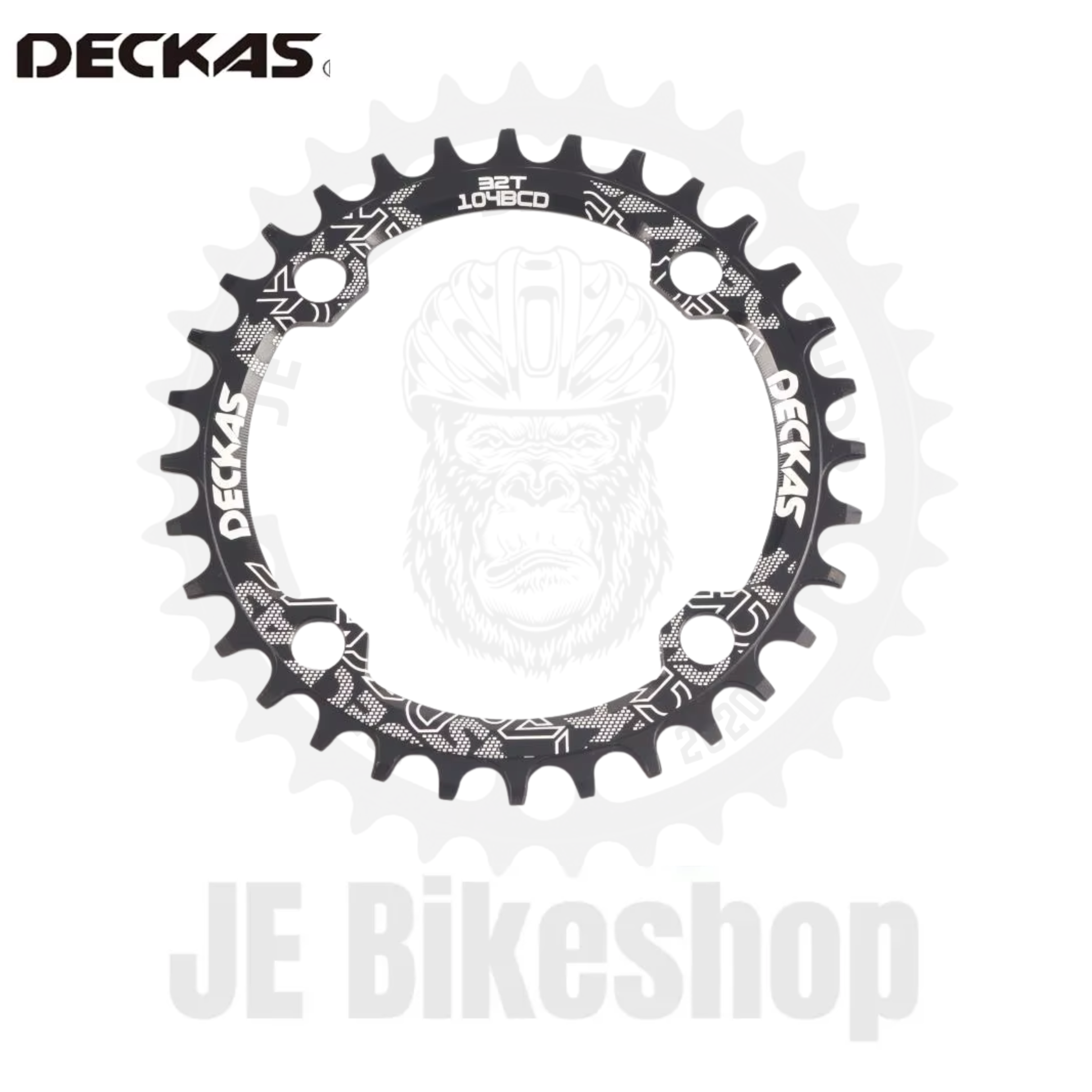 DECKAS 104 BCD ROUND NARROW WIDE ALLOY 4 BOLTS 38 T CIRCLE CHAINRING