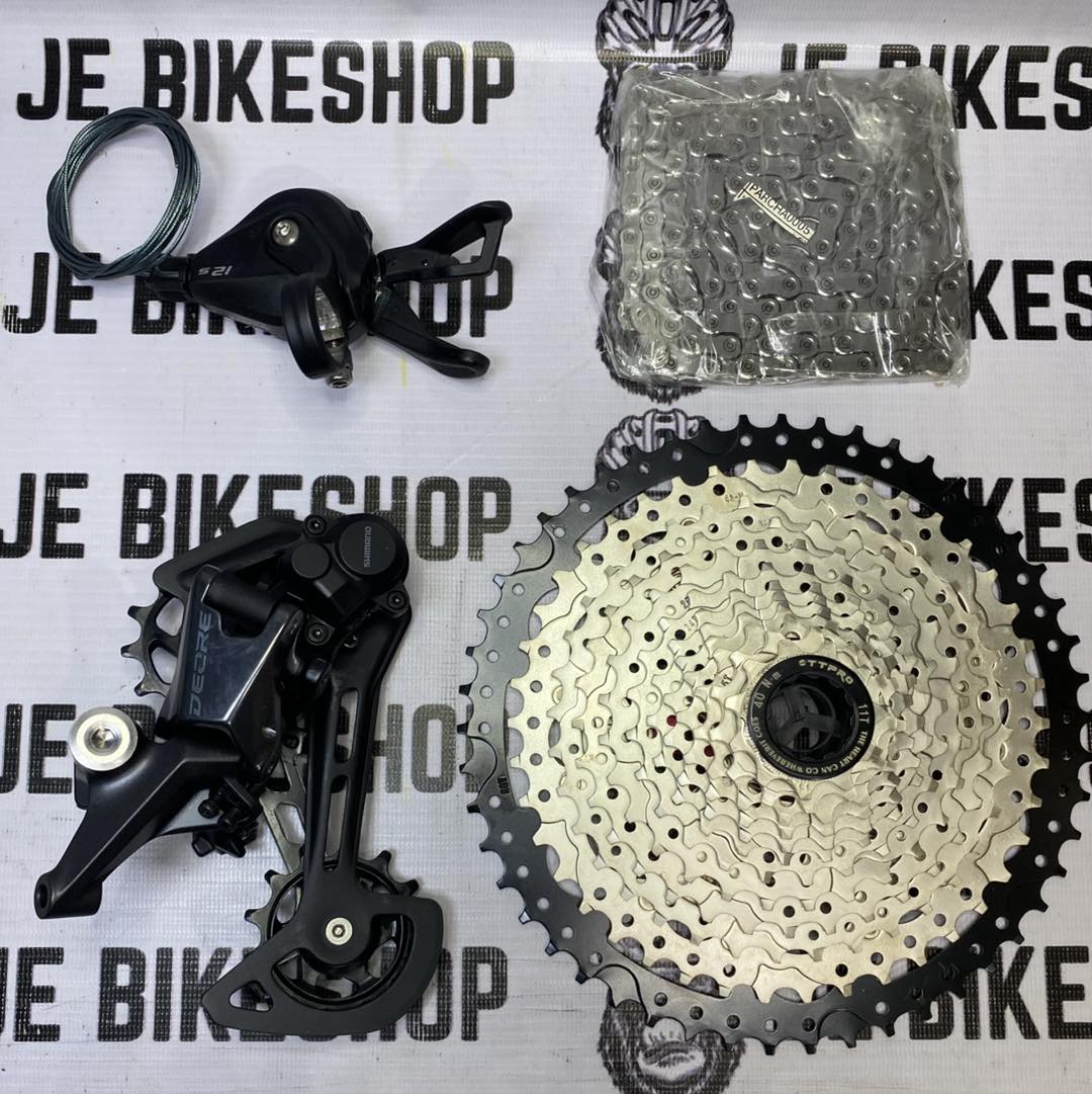 Shimano Deore M6100 12 speed upkit with 11-50T cassette