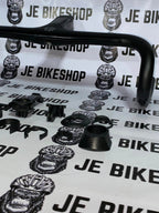 BLACK INC carbon handlebar and stem integrated design.