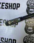 MTB and road bike digital shock pump, Think Rider brand.