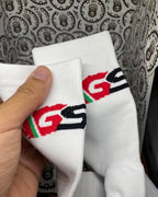 Sidi quick dry cycling socks white breathable fabric