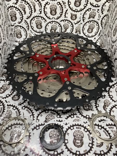 12-speed Sunshine 11-50T HG cassette for durable and reliable gear changes