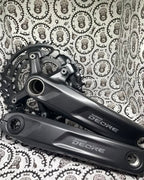 Shimano M4100 Deore 2x crankset 36-26T 96 BCD asymmetric.