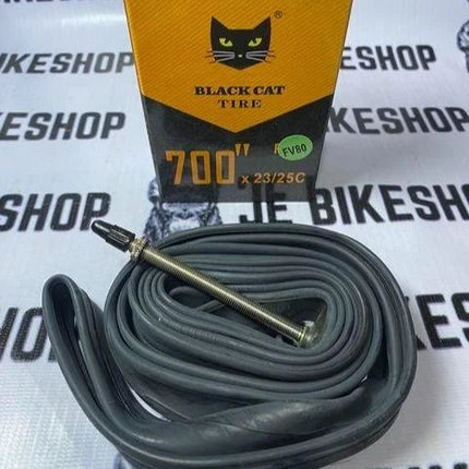 BLACKCAT 700 X 23/25 C PRESTA VALVE 80MM INNER TUBES