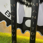 Manitou Markhor 29er fork with air spring for adjustable suspension.