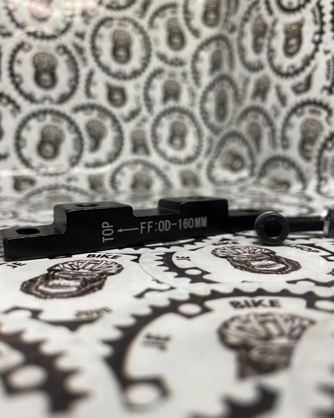 ZTTO 160mm flat mount brake adapter for MTB and road bikes