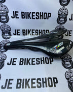 Lightweight WCS Ritchey full carbon saddle for performance cycling.