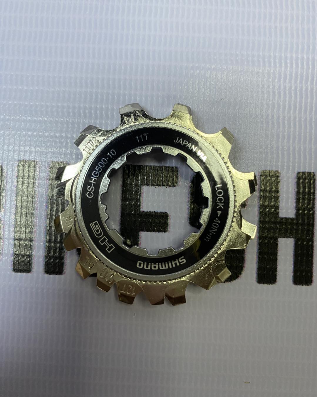 Shimano 10 speed HG500 cassette rear drivetrain component