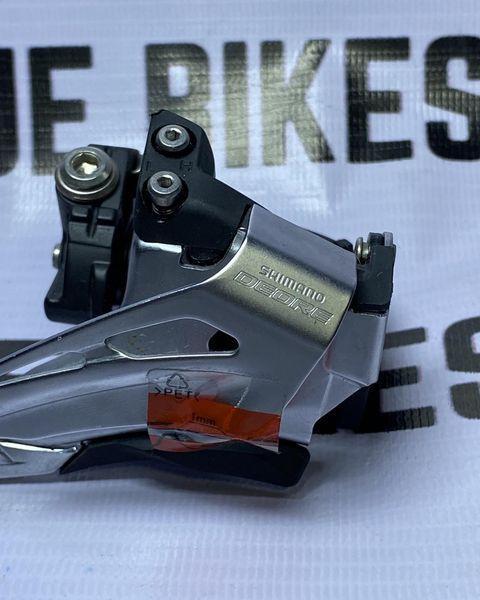 Shimano Deore 2x10-speed FD-M618-L low clamp top swing front derailleur