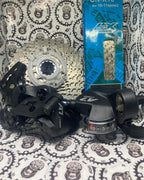 LTWOO A7 10 speed upkit with Deore HG 11-32T cassette cogs