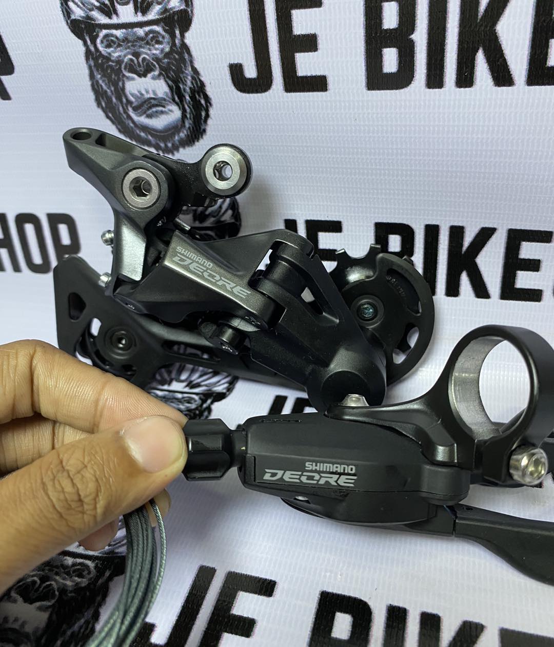 Shimano Deore M4120 & M4100 Shifter Set – 10–11 Speed – JE BIKESHOP
