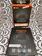 Magene heart rate monitor sensor chest mount compatible with ANT+ devices
