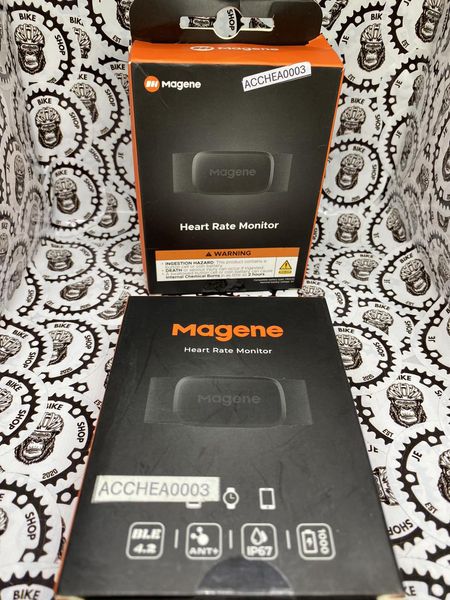 Magene heart rate monitor sensor chest mount compatible with ANT+ devices
