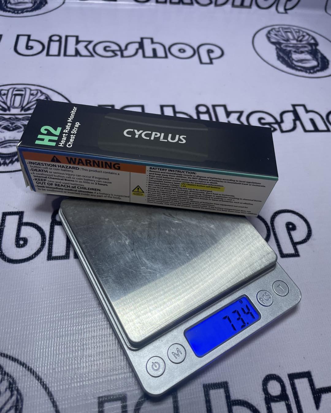 CYCPLUS H2 CHEST-STRAP HEART RATE MONITOR