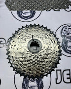 SHIMANO DEORE M5120 RD AND M5100 SHIFTER WITH HOLLOW HG601 AND ULTRA LIGHT SUNSHINE 11-40T   COGS
