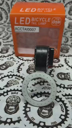 LED CIRCLE BICYCLE TAIL LIGHT