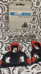 SHIMANO SM-SH 10 RED 0° CLEATS ATTACHMENT