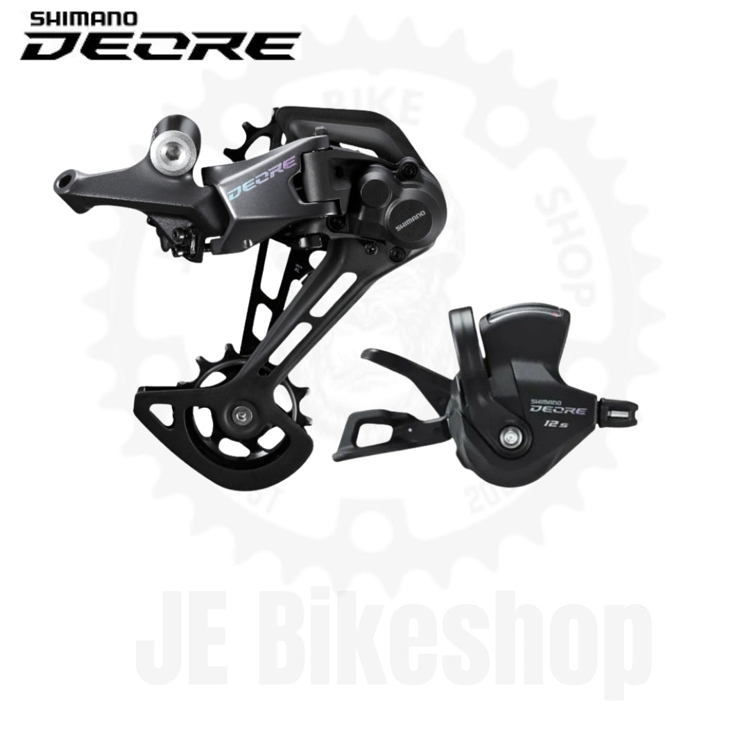 SHIMANO M6100 DEORE 12S REAR DERAILLEUR AND WINDOWED SHIFTER