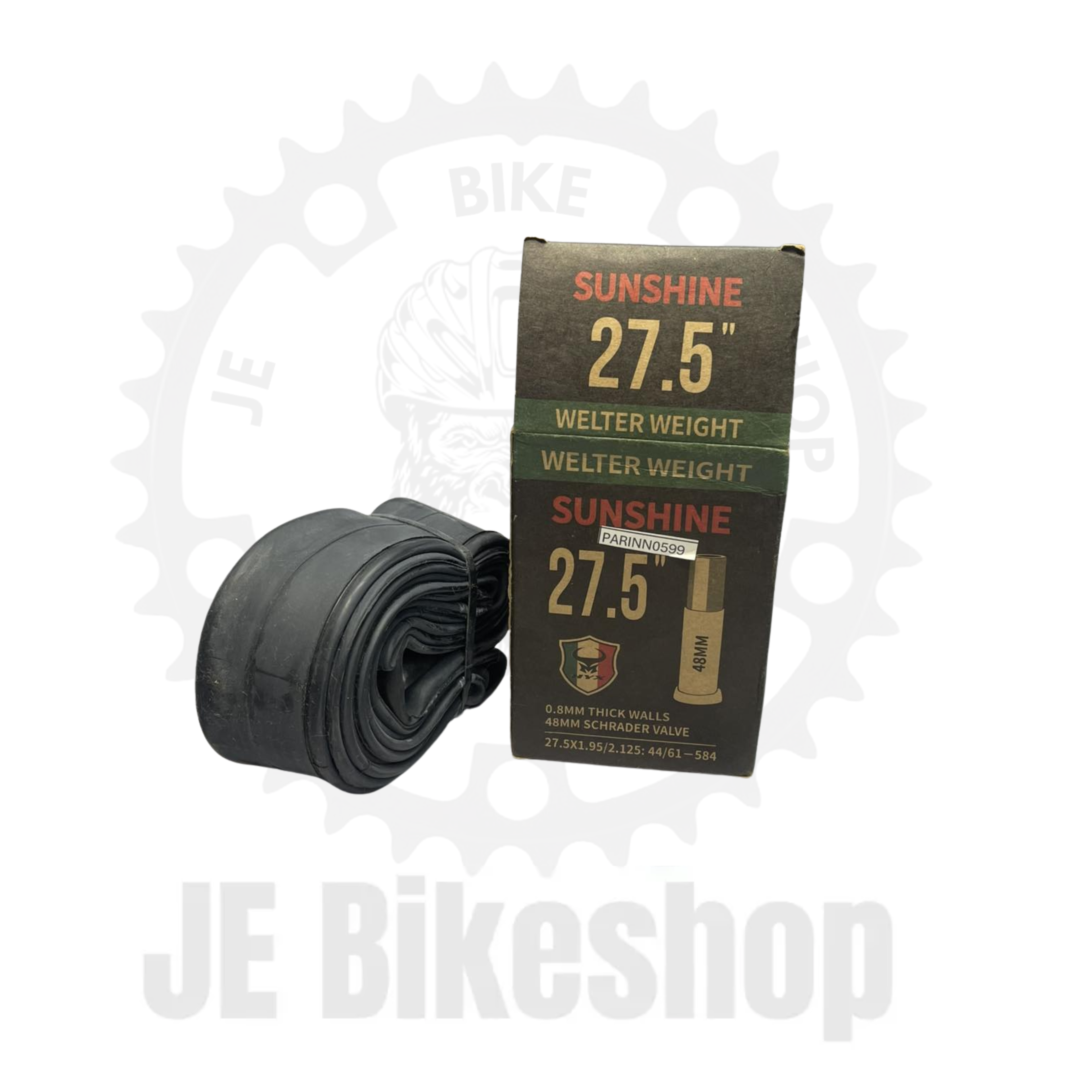 SUNSHINE INTERIOR 27.5 X1.95/2.125 INNERTUBE 48MM SCHRADER VALVE